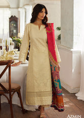 Lumiere By Gulaal Embroidered Lawn 3 Piece Unstitched Suit GL25L D-03 AZMIN